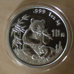 Chine 10 yuans Panda 1996...