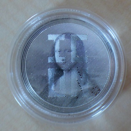 Tokelau 5$ Icon Mona Lisa 2021 en argent 99.9% 1 oz