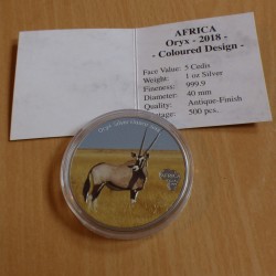 Ghana 5 Cedis 2018 ORYX...