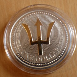 Barbados 1$ Trident 2017...