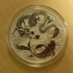 Australie 1$ Dragon & Koi...