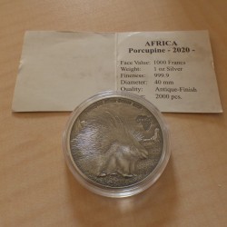 Congo 1000 CFA 2020 Porc...