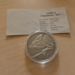 Congo 1000 CFA 2017...