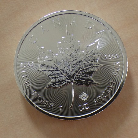 Canada 5$ Maple Leaf 2018 argent 99.99% 1 oz