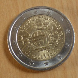 France 2 euros 2012 10 ans...