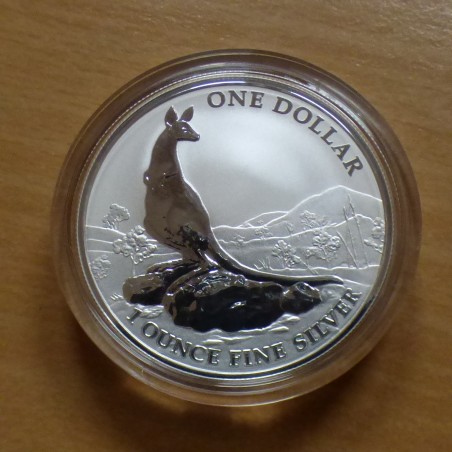 Australie 1$ Kangourou RAM 2013 argent 99.9% 1 oz