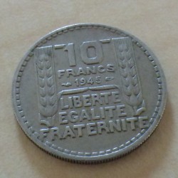 France 10 Francs 1945 TURIN...