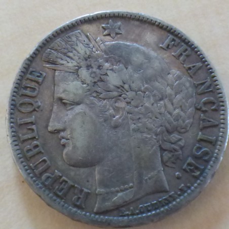 France 5 Francs 1850-A Cérès en argent 90% (25g)
