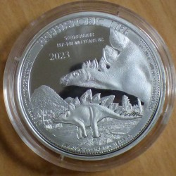 Congo 20 francs Stegosaure...