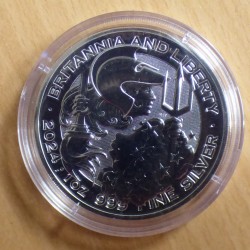 UK 2£ Britannia & Liberty...