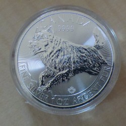 Canada 5$ Predateur Loup...