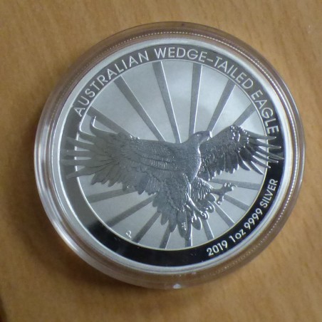 Australie 1$ Wedge Tail Eagle 2019 argent 99.9% 1 oz
