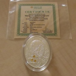Niue 1$ Œuf Fabergé Hiver...