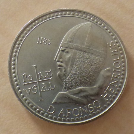 Portugal 100 Escudos 1985 Alfonso Henriques 800 ans de la mort 1185
