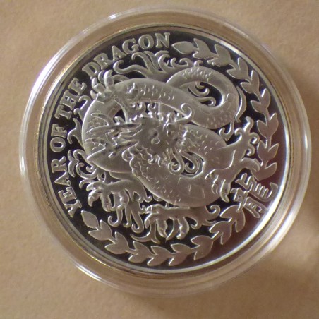 Somaliland 1000 schillings 2012 Dragon argent 99.9%