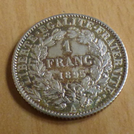 France 1 franc Cérès 1895-A SPL argent 83.5% (5g)