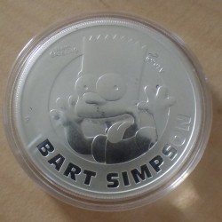 Tuvalu 1$ 2022 Bart Simpson...