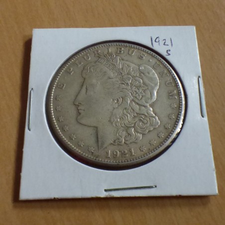 US 1$ Morgan dollar 1921-S argent 90% (26.7g)