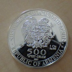 Armenia 500 DRAM 2017...