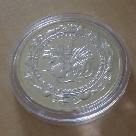 Mongolie 500 Togrog 2008 Rat en argent 99.9% 1 oz