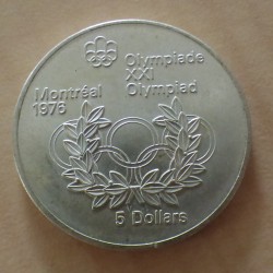 Canada 5$ 1974 JO Montreal...