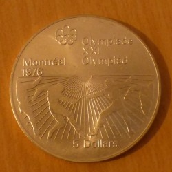 Canada 5$ 1976 JO Montreal...