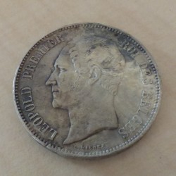 Belgique 5 francs 1850...