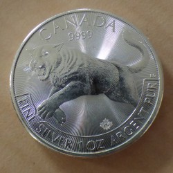 Canada 5$ Predator Cougar...