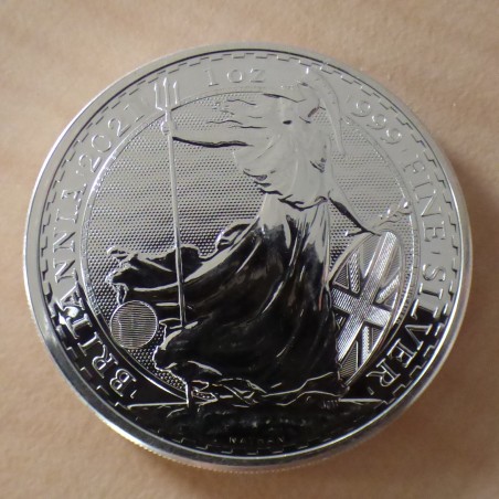 UK 2£ Britannia 2021 silver 99.9% 1 oz