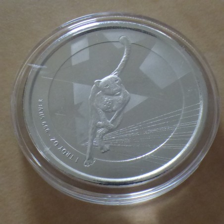 Cameroun 500 CFA 2019 Guepard argent 99.9% 1 oz