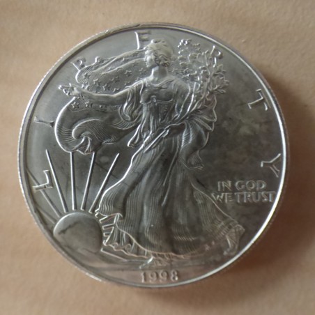 US 1$ Silver Eagle 1998 silver 99.9% 1 oz