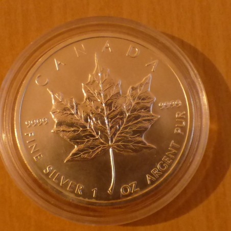 Canada 5$ Maple Leaf 2010 silver 99.9% 1 oz