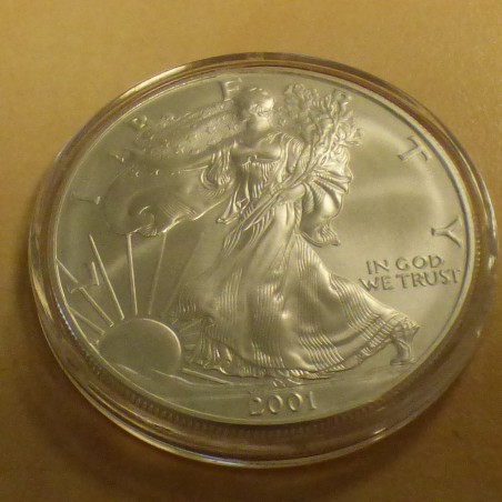 US 1$ Silver Eagle 2001 silver 99.9% 1 oz
