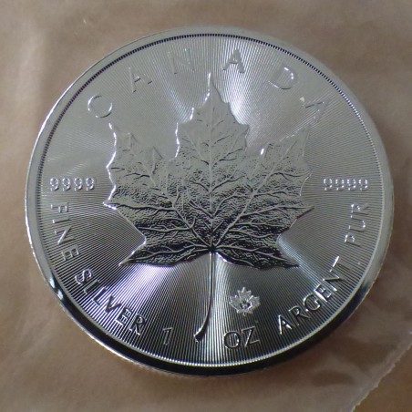 Canada 5$ Maple Leaf 2021 silver 99.99% 1 oz