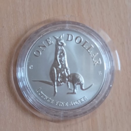 Australia 1$ Kangaroo RAM 1996 silver 99.9% 1 oz