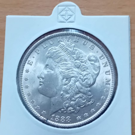 US 1$ Morgan dollar 1888 silver 90% (26.7g) MS