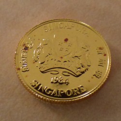 Singapour 1$ 1984 Carpe &...
