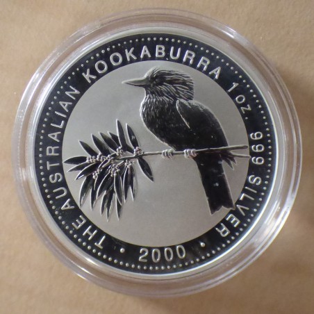 Australia 1$ Kookaburra 2000 silver 99.9% 1 oz