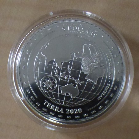 Tokelau 5$ Terra 2020 1 oz silver 99.9%