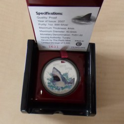 Tuvalu 1$ 2007 Grand Requin...