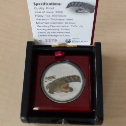 Tuvalu 1$ 2009 Saltwater...