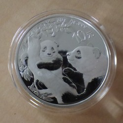 China 10 yuans Panda 2021...