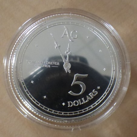 Tokelau 5$ Chronos 2019 1 oz silver 99.9%