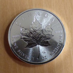 Canada 5$ Maple Leaf INCUSE...