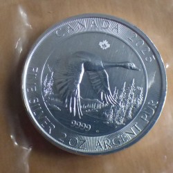 Canada 10$ Oie 2025 argent...