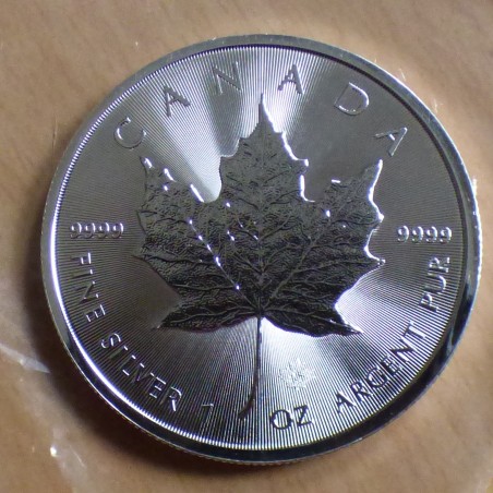 Canada 5$ Maple Leaf 2025 argent 99.99% 1 oz