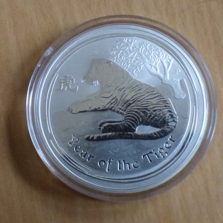 Australia 1$ Year of the Tiger 2010 silver 99.9% 1 oz Lunar II