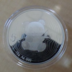 Chine 5 yuan Panda 2017...