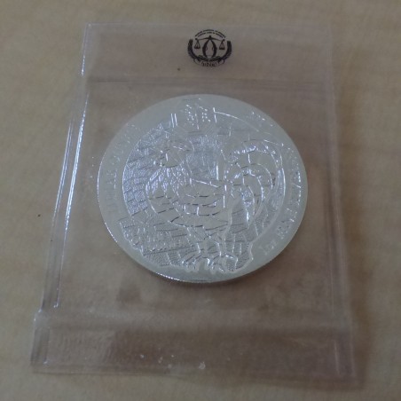 Rwanda 50 Amafaranga 2017 Année du Coq argent 99.9% 1 oz