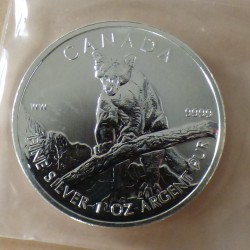 Canada 5$ Vie Sauvage Puma...